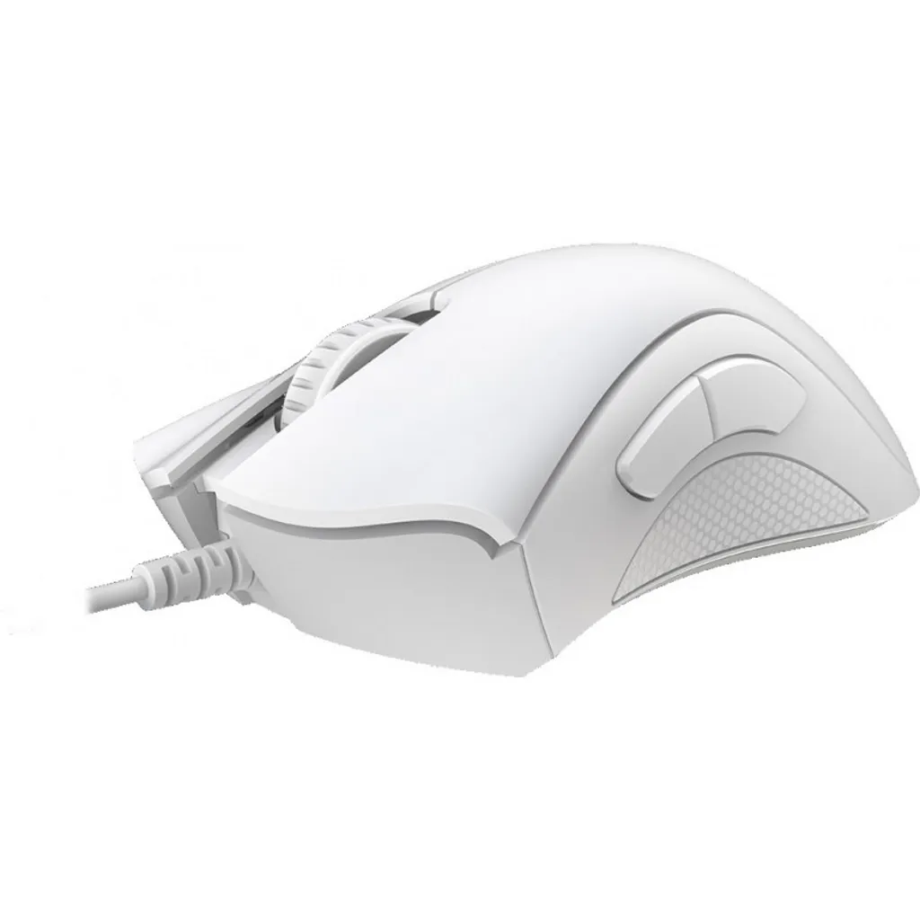 Razer DeathAdder Essential gamingmus, trådbunden, 6400 DPI, vit, bild 2