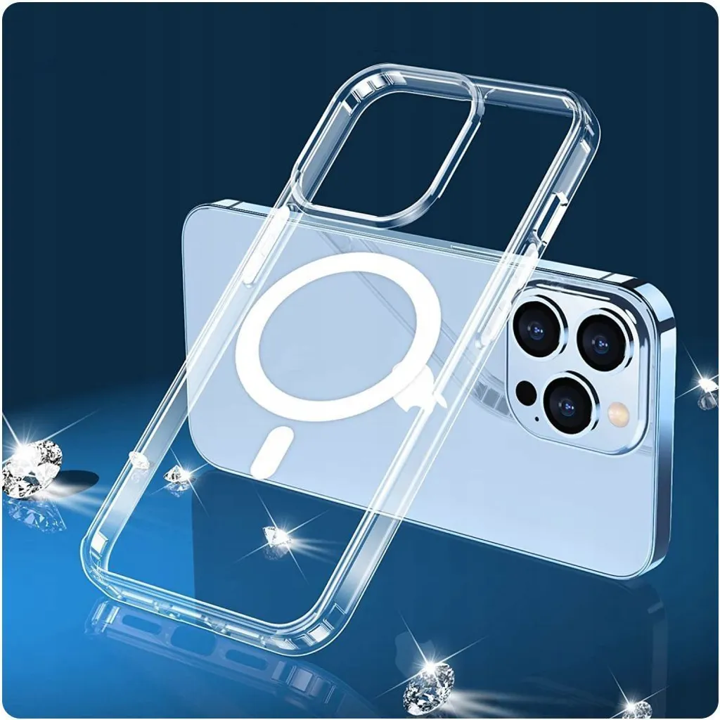 Tech-Protect FlexAir Hybrid MagSafe-skal till Samsung Galaxy S22, transparent, bild 5