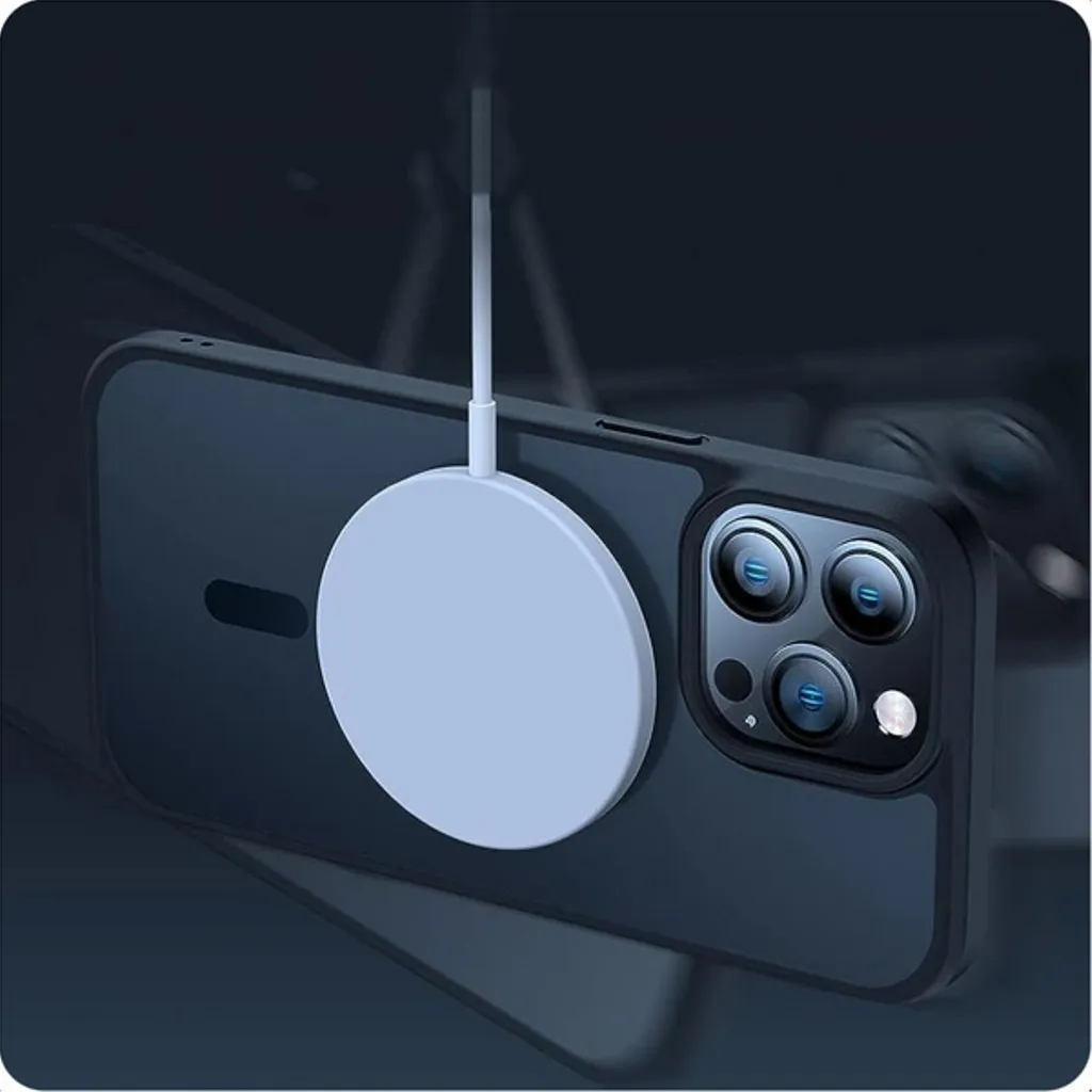 Tech-Protect MagMat MagSafe-skal till iPhone 15 Pro Max, svart, bild 4