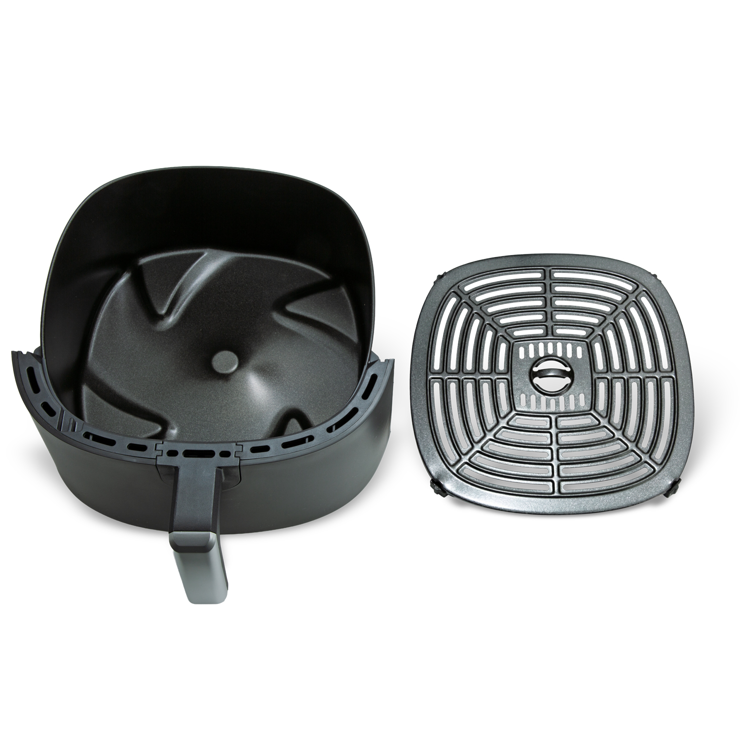 Champion airfryer XL 6 liter, 1750 W med PFAS-fri keramikkorg, svart, bild 4