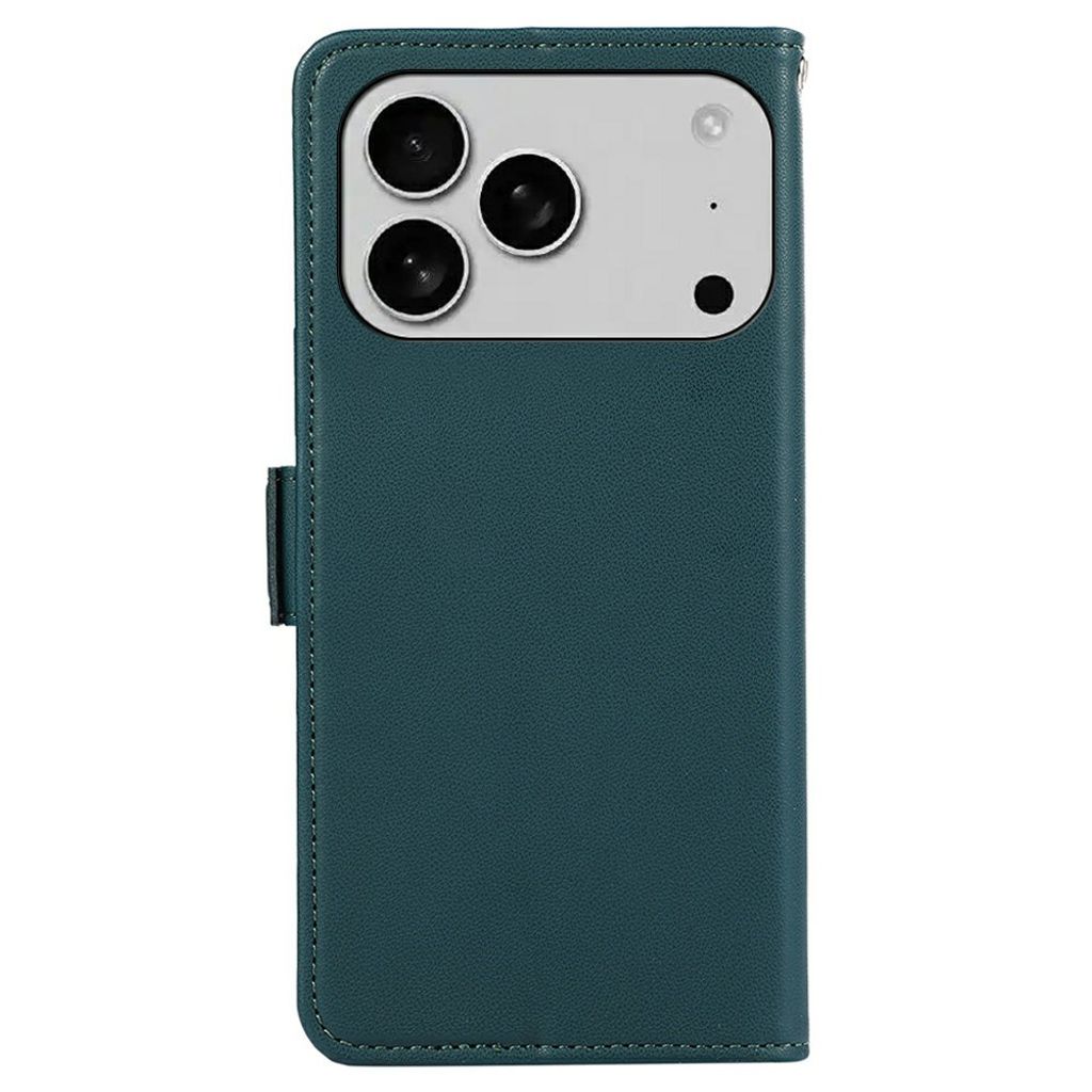iPhone 18 Pro Max/17 Pro Max plånboksfodral med kortfack, grön, bild 7