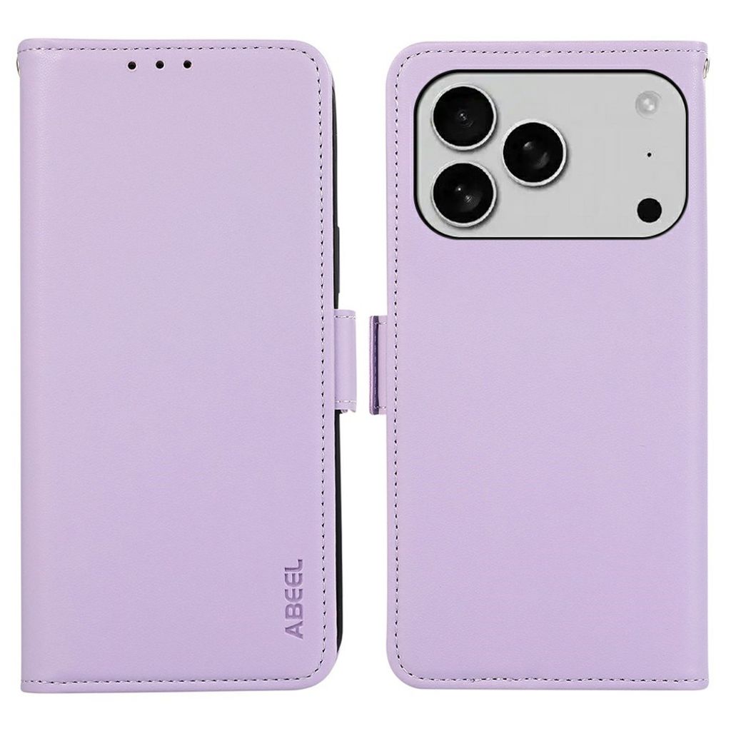 iPhone 18 Pro Max/17 Pro Max plånboksfodral med kortfack, lila