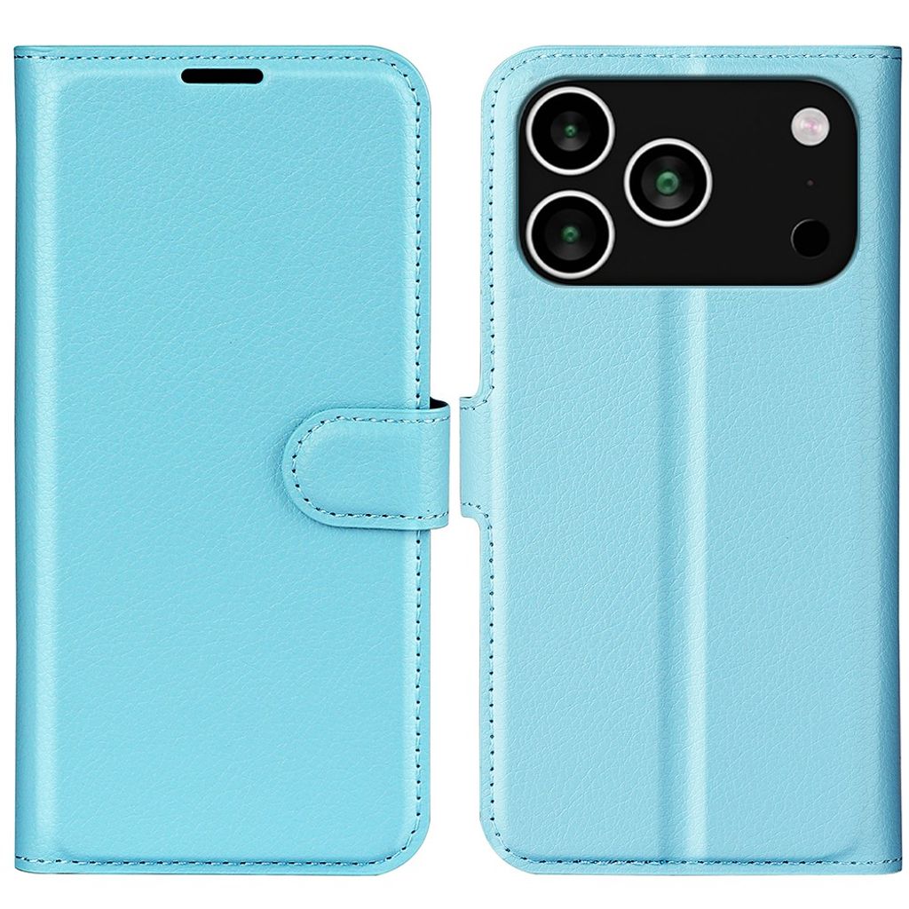 iPhone 18 Pro Max/17 Pro Max plånboksfodral 4 fack, blå