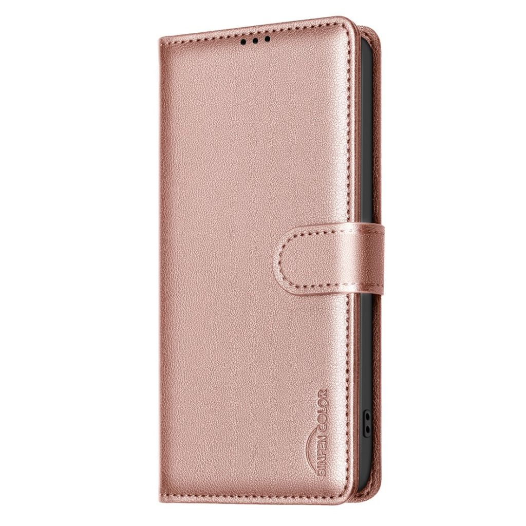 iPhone 18 Pro Max/17 Pro Max plånboksfodral RFID, roséguld, bild 2