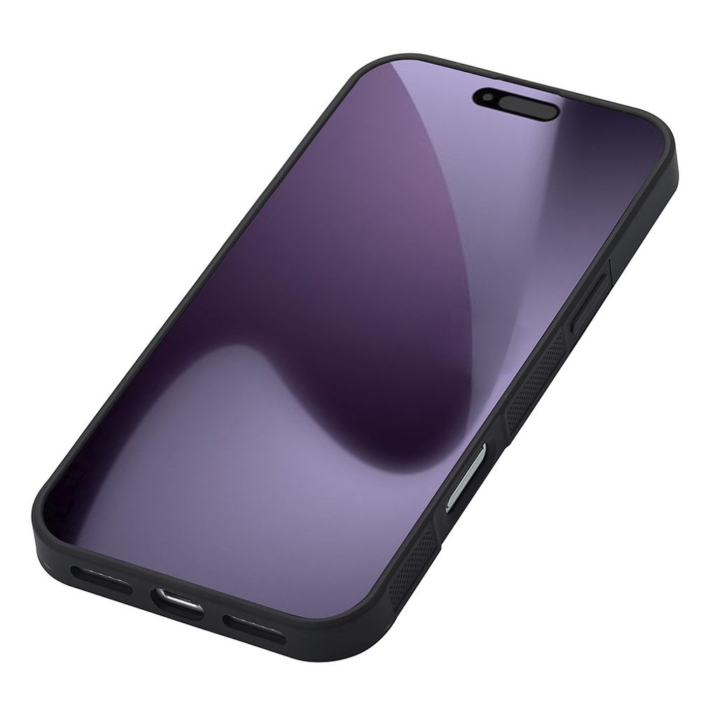 iPhone 18 Pro Max/17 Pro Max skal kolfibermönster, svart, bild 2