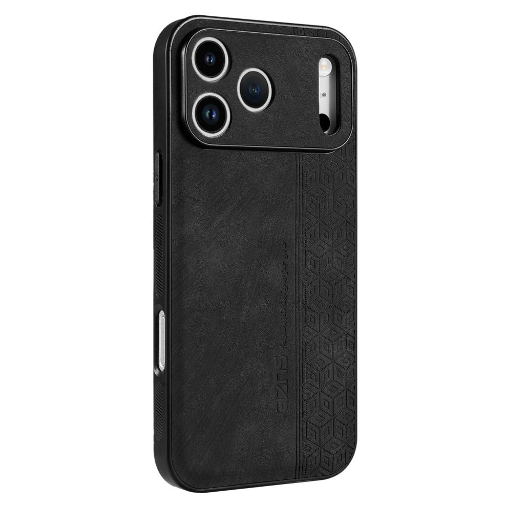 iPhone 18 Pro Max/17 Pro Max skal med mönster, svart, bild 2