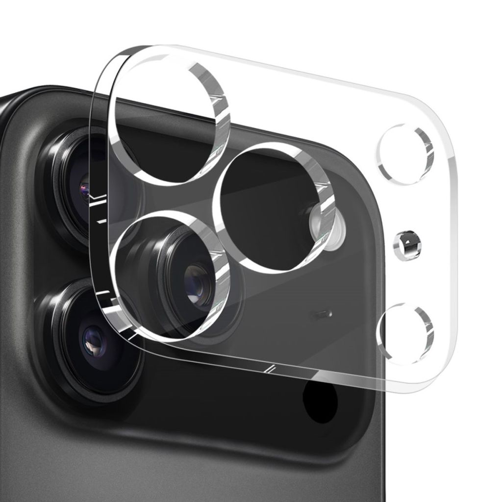 iPhone 18 Pro Max skal, skärmskydd och kameraskydd, transparent, bild 4