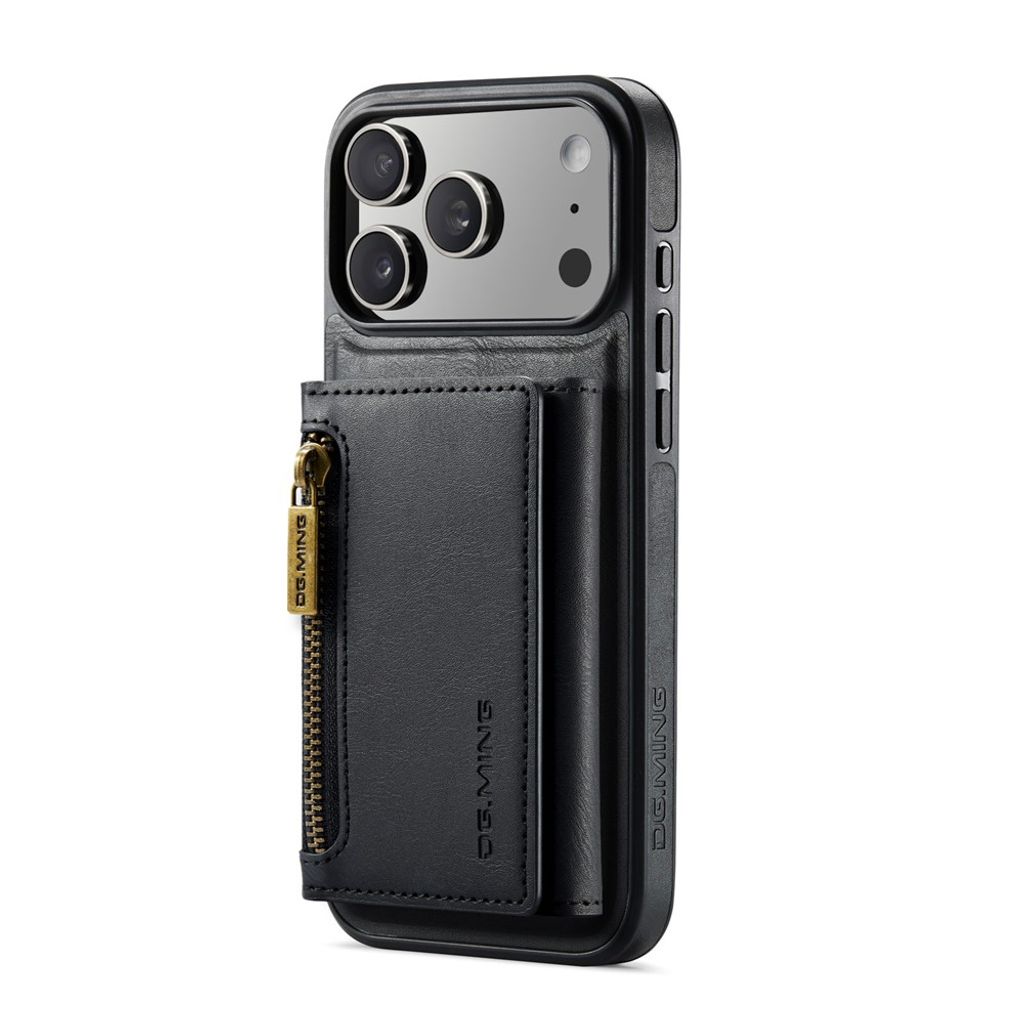 iPhone 18 Pro Max/17 Pro Max plånboksskal 2-i-1 med RFID-skydd, svart, bild 3