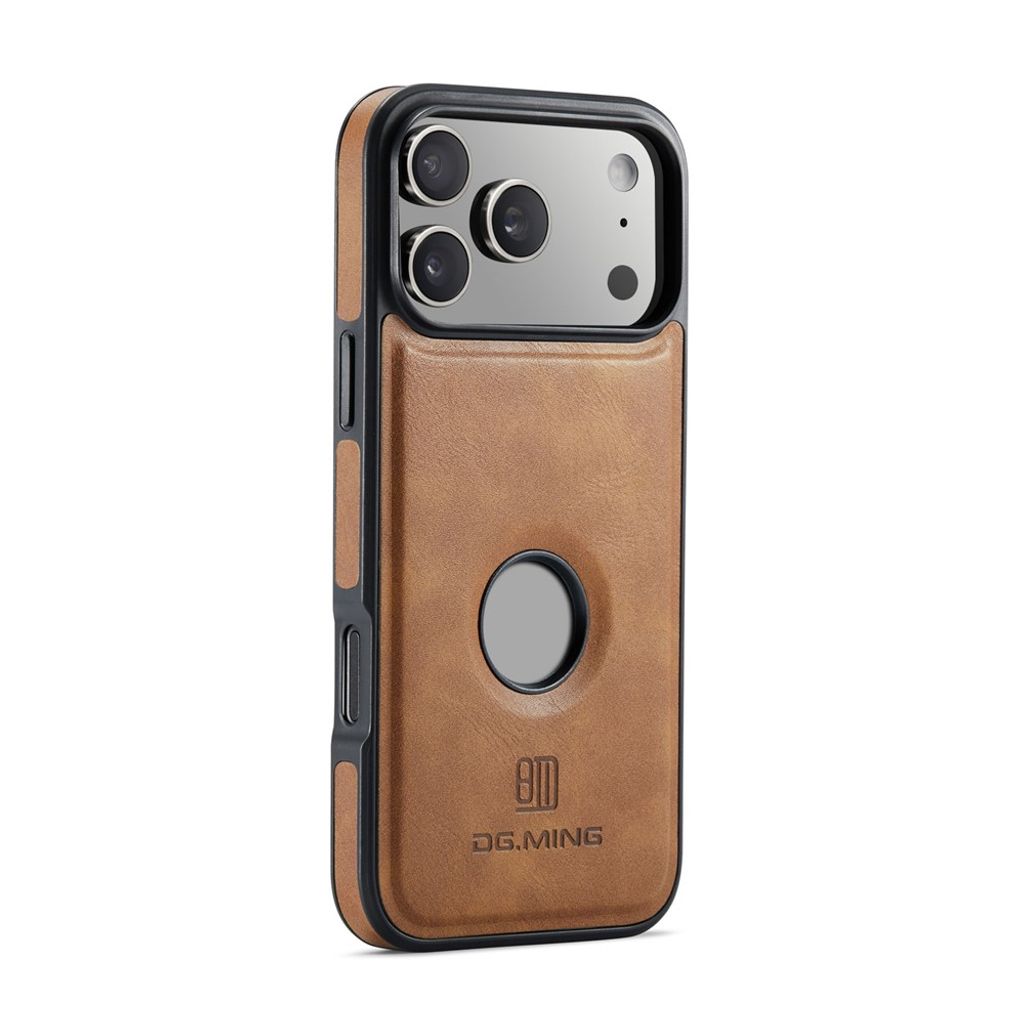 iPhone 18 Pro Max/17 Pro Max plånboksskal 2-i-1 med RFID-skydd, brun, bild 4