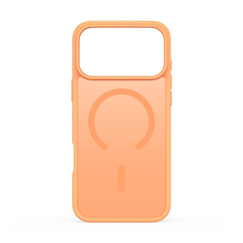 iPhone 18 Pro Max/17 Pro Max MagSafe-skal med matt baksida, orange, bild 3