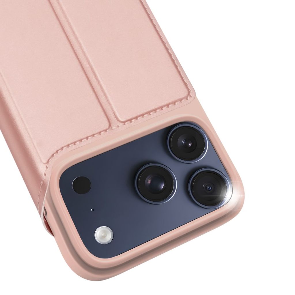 iPhone 18 Pro Max/17 Pro Max plånboksfodral med kortfack, rosa, bild 3