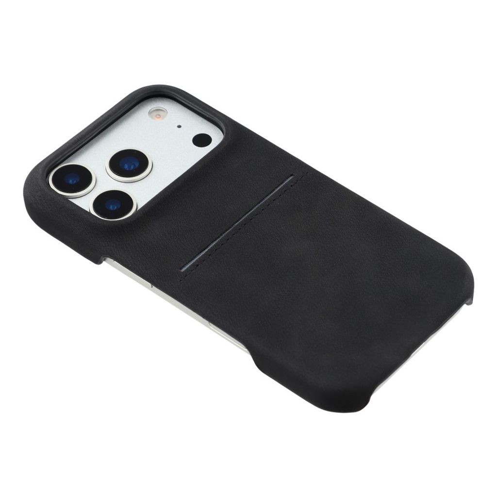 iPhone 18 Pro Max/17 Pro Max slimmat skal med kortplats, svart, bild 4