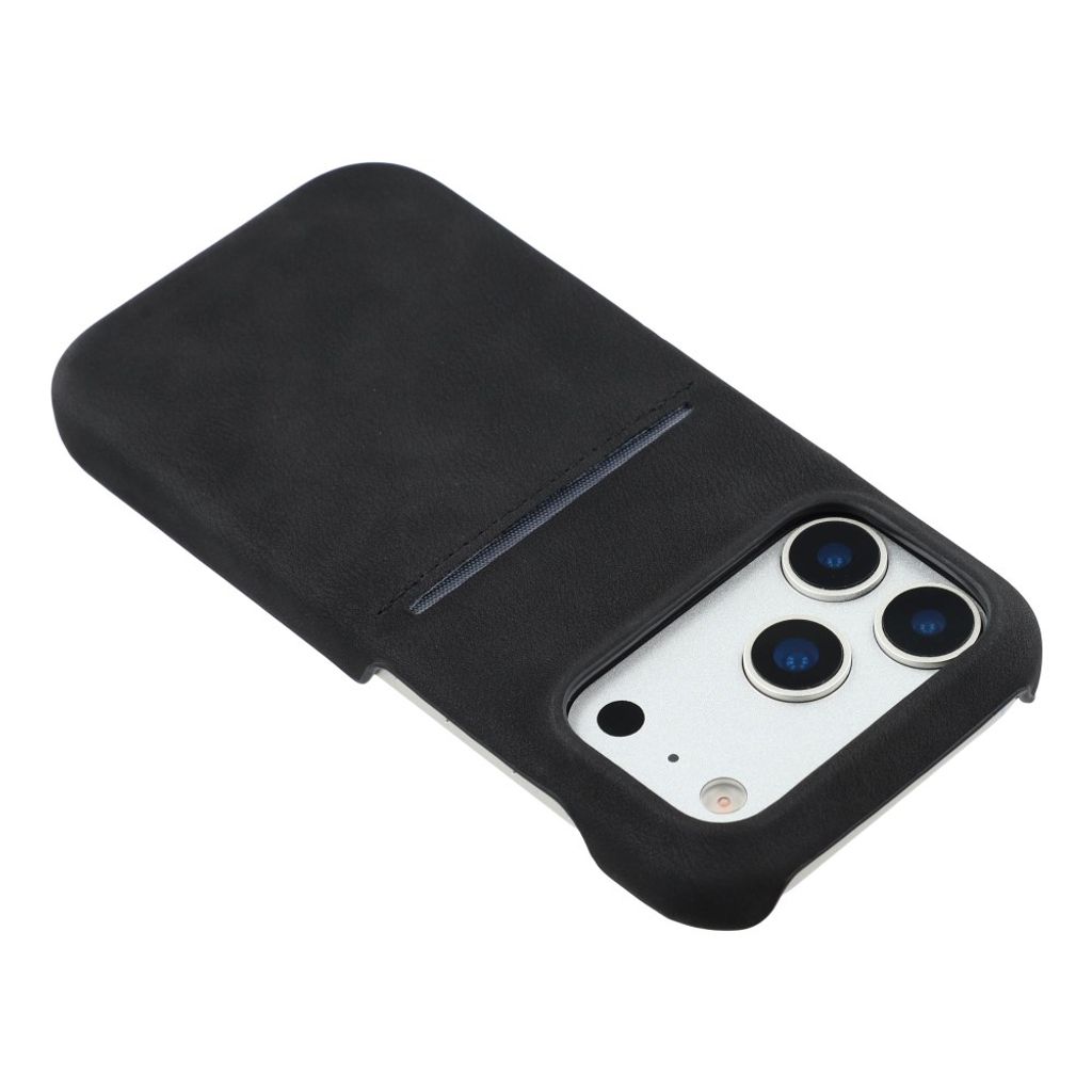 iPhone 18 Pro Max/17 Pro Max slimmat skal med kortplats, svart, bild 5