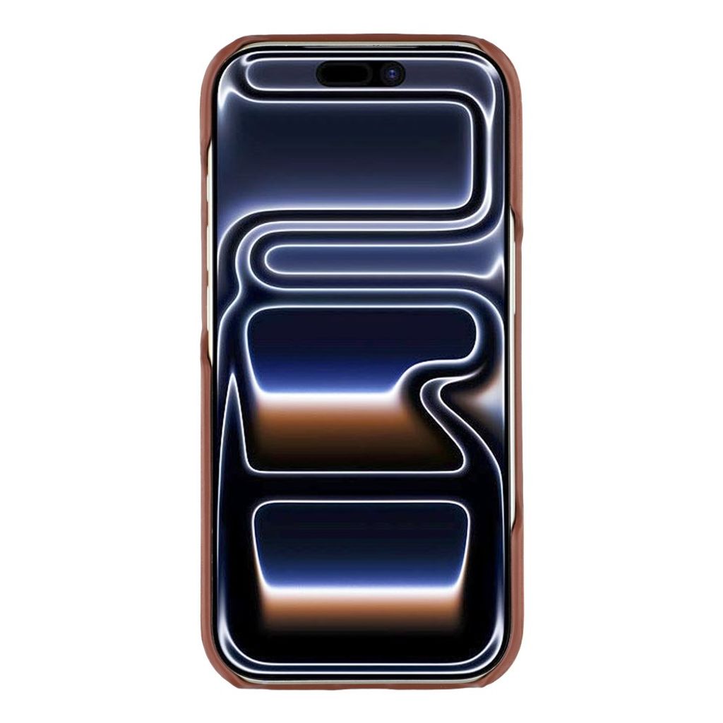 iPhone 18 Pro Max/17 Pro Max slimmat skal med kortplats, brun, bild 2