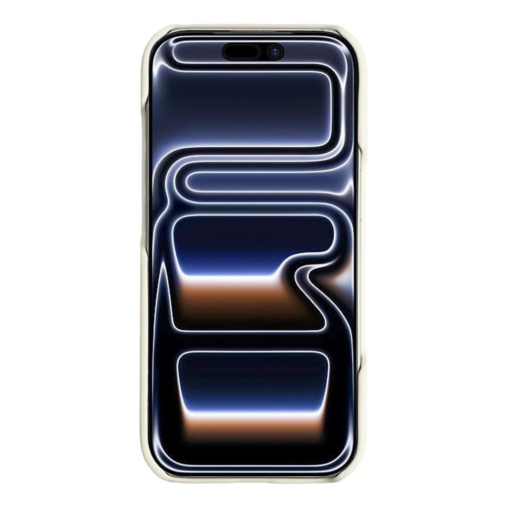iPhone 18 Pro Max/17 Pro Max slimmat skal med kortplats, vit, bild 2