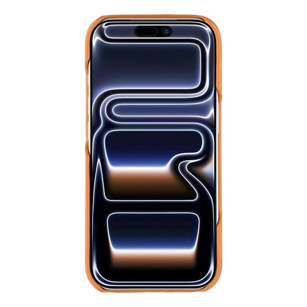 iPhone 18 Pro Max/17 Pro Max slimmat skal med kortplats, gulbrun, bild 2