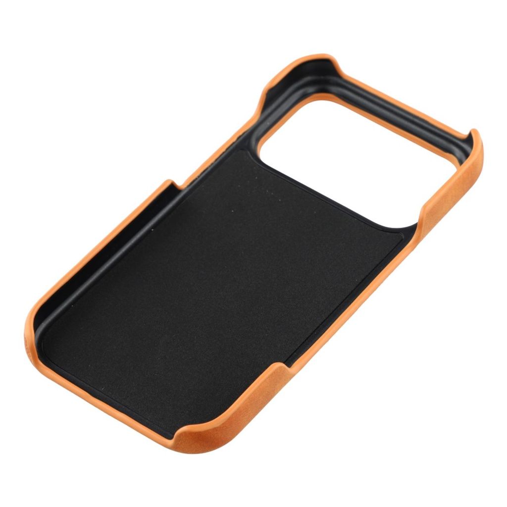 iPhone 18 Pro Max/17 Pro Max slimmat skal med kortplats, gulbrun, bild 6