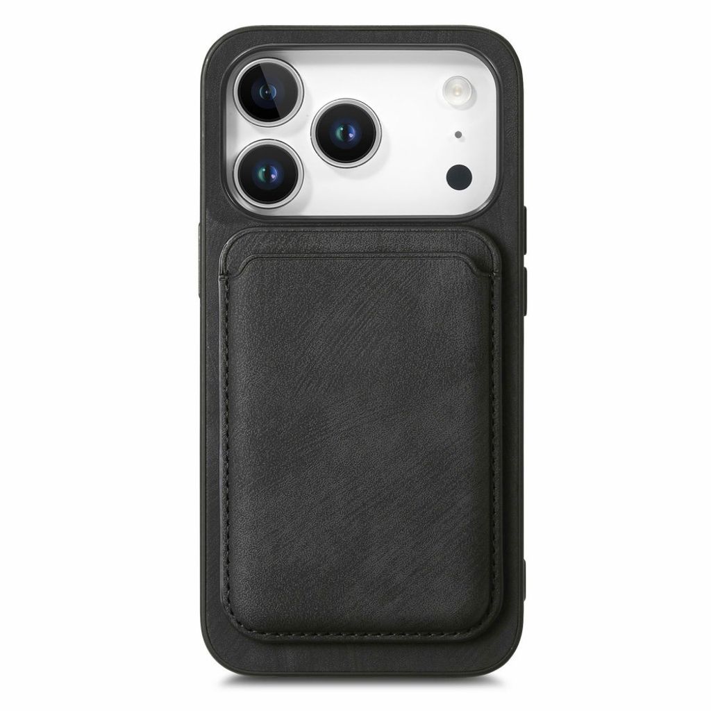 iPhone 18 Pro Max/17 Pro Max skal med magnetplånbok, svart, bild 2