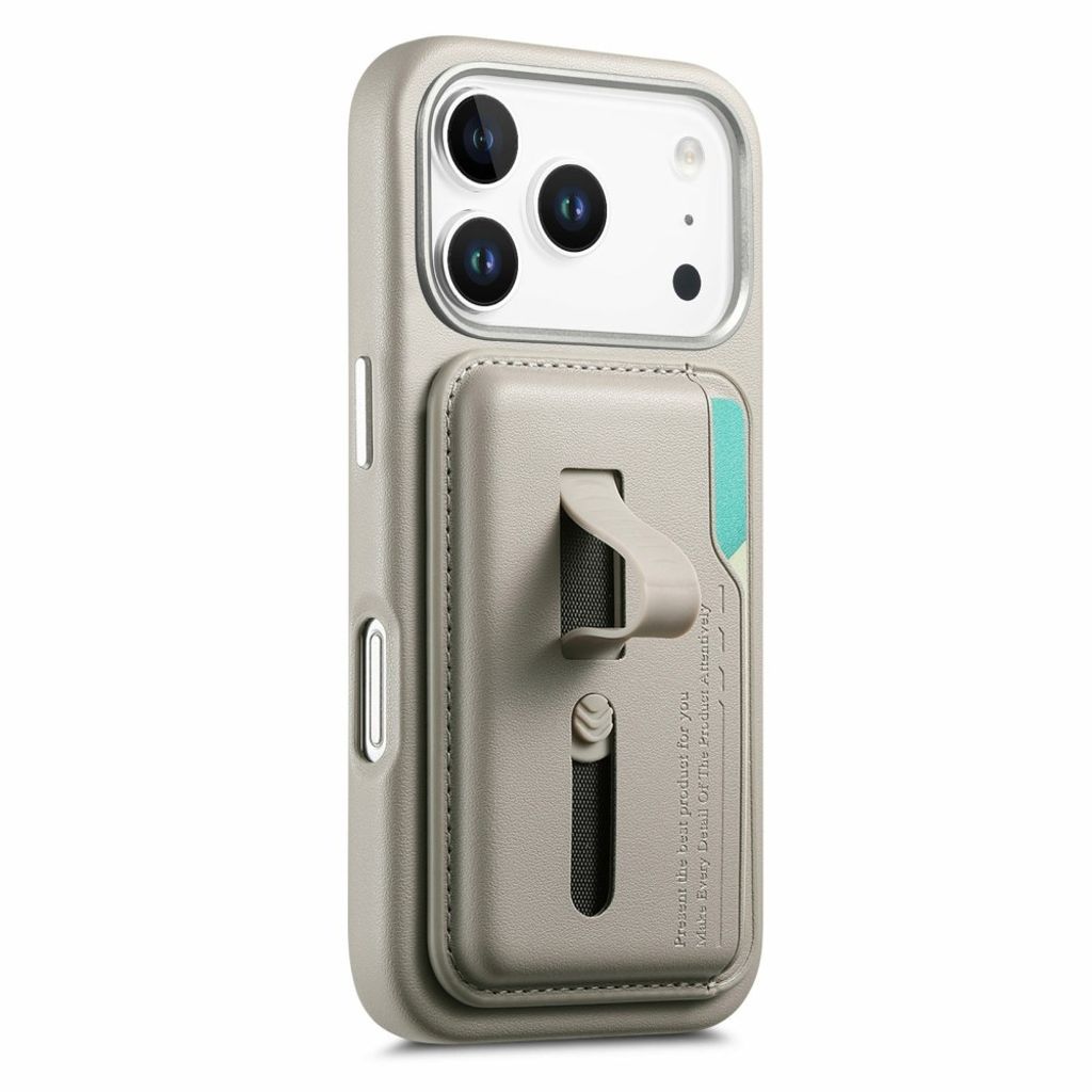 iPhone 18 Pro Max/17 Pro Max MagSafe-skal med kortfack, grå, bild 2