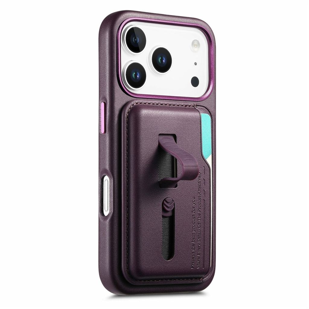 iPhone 18 Pro Max/17 Pro Max MagSafe-skal med kortfack, lila, bild 4
