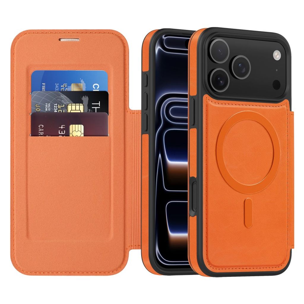 iPhone 18 Pro Max/17 Pro Max MagSafe-fodral med RFID-skydd, orange, bild 2