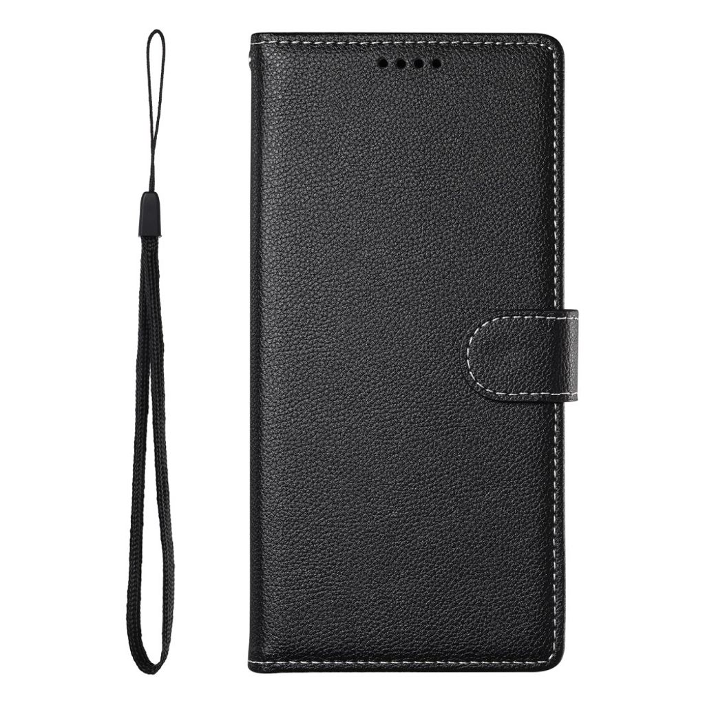iPhone 18 Pro Max/17 Pro Max plånboksfodral med handledsrem, svart, bild 6
