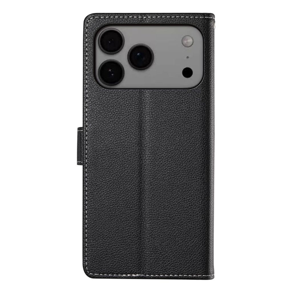 iPhone 18 Pro Max/17 Pro Max plånboksfodral med handledsrem, svart, bild 7
