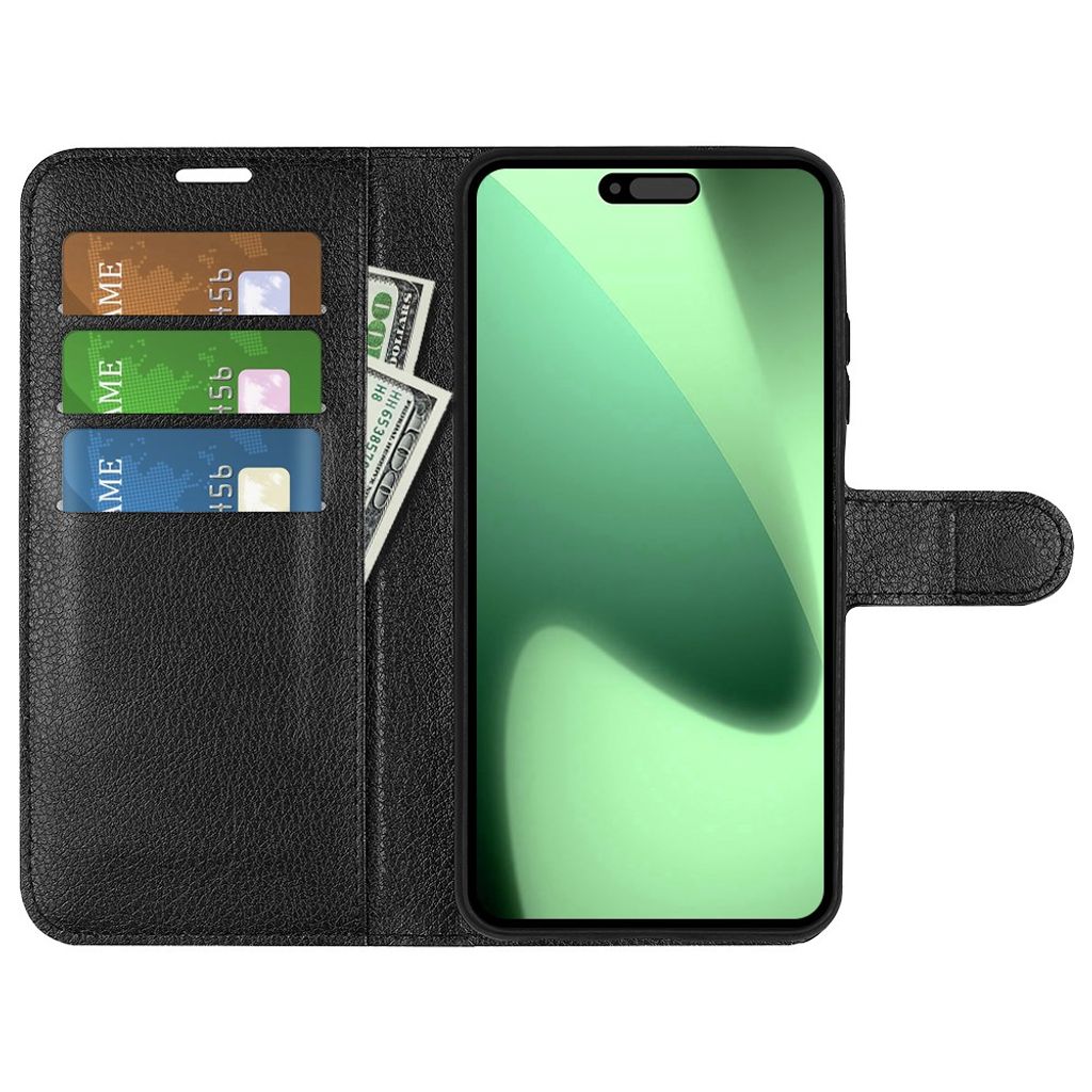 iPhone 18 Pro Max/17 Pro Max stötsäkert plånboksfodral, svart, bild 5