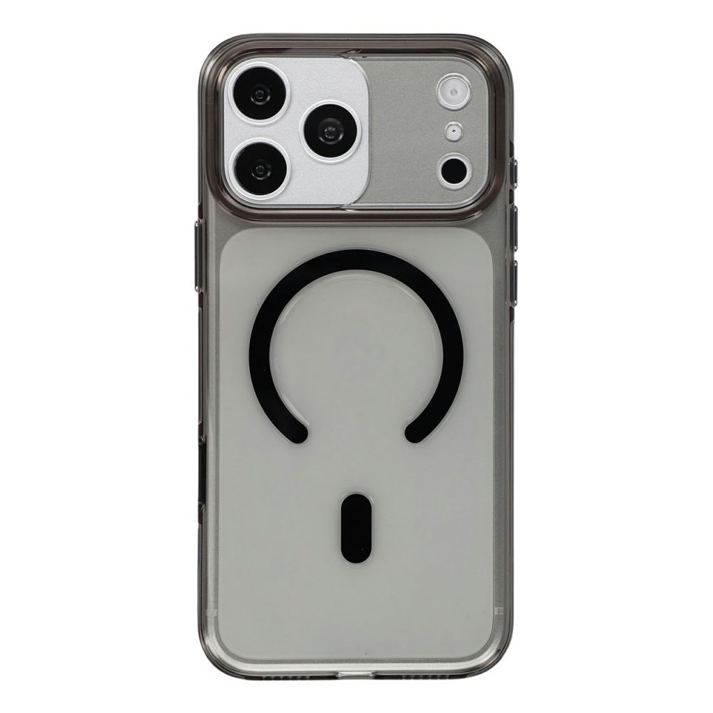 iPhone 18 Pro Max/17 Pro Max genomskinligt MagSafe-skal, svart, bild 2