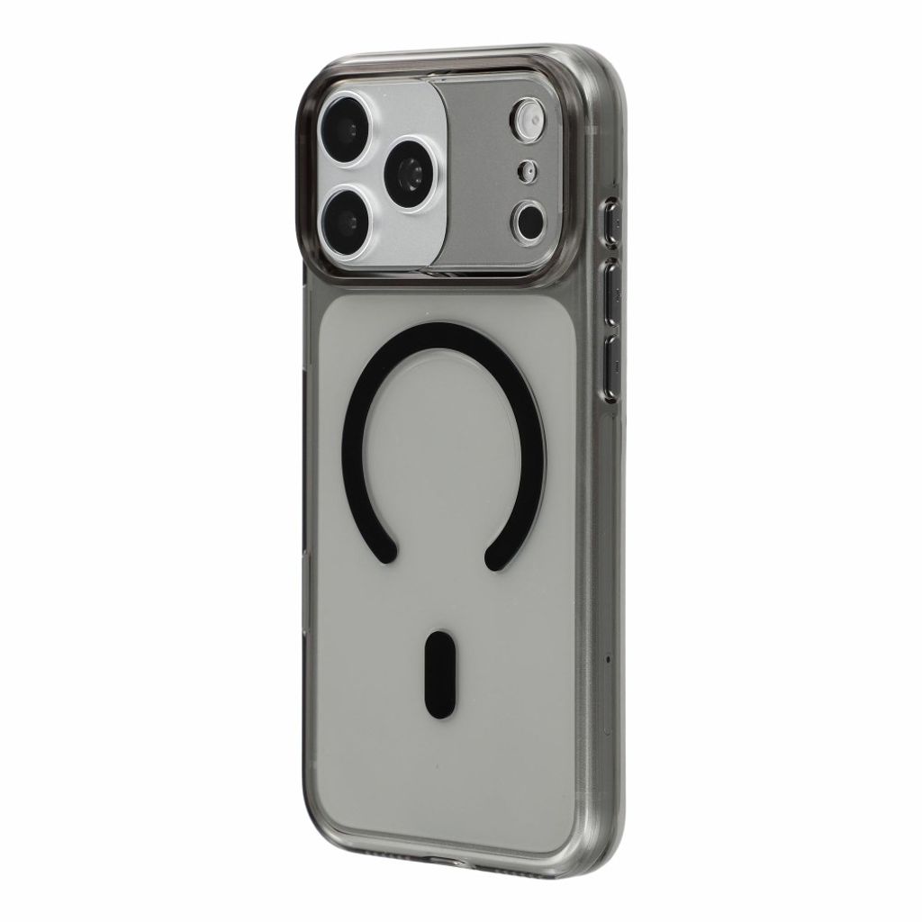 iPhone 18 Pro Max/17 Pro Max genomskinligt MagSafe-skal, svart, bild 3