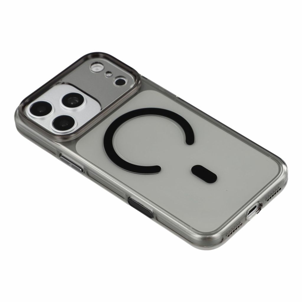 iPhone 18 Pro Max/17 Pro Max genomskinligt MagSafe-skal, svart, bild 4