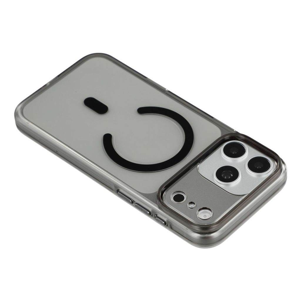 iPhone 18 Pro Max/17 Pro Max genomskinligt MagSafe-skal, svart, bild 5
