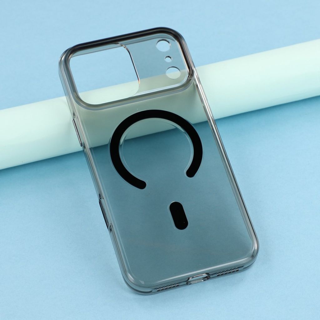iPhone 18 Pro Max/17 Pro Max genomskinligt MagSafe-skal, svart, bild 6