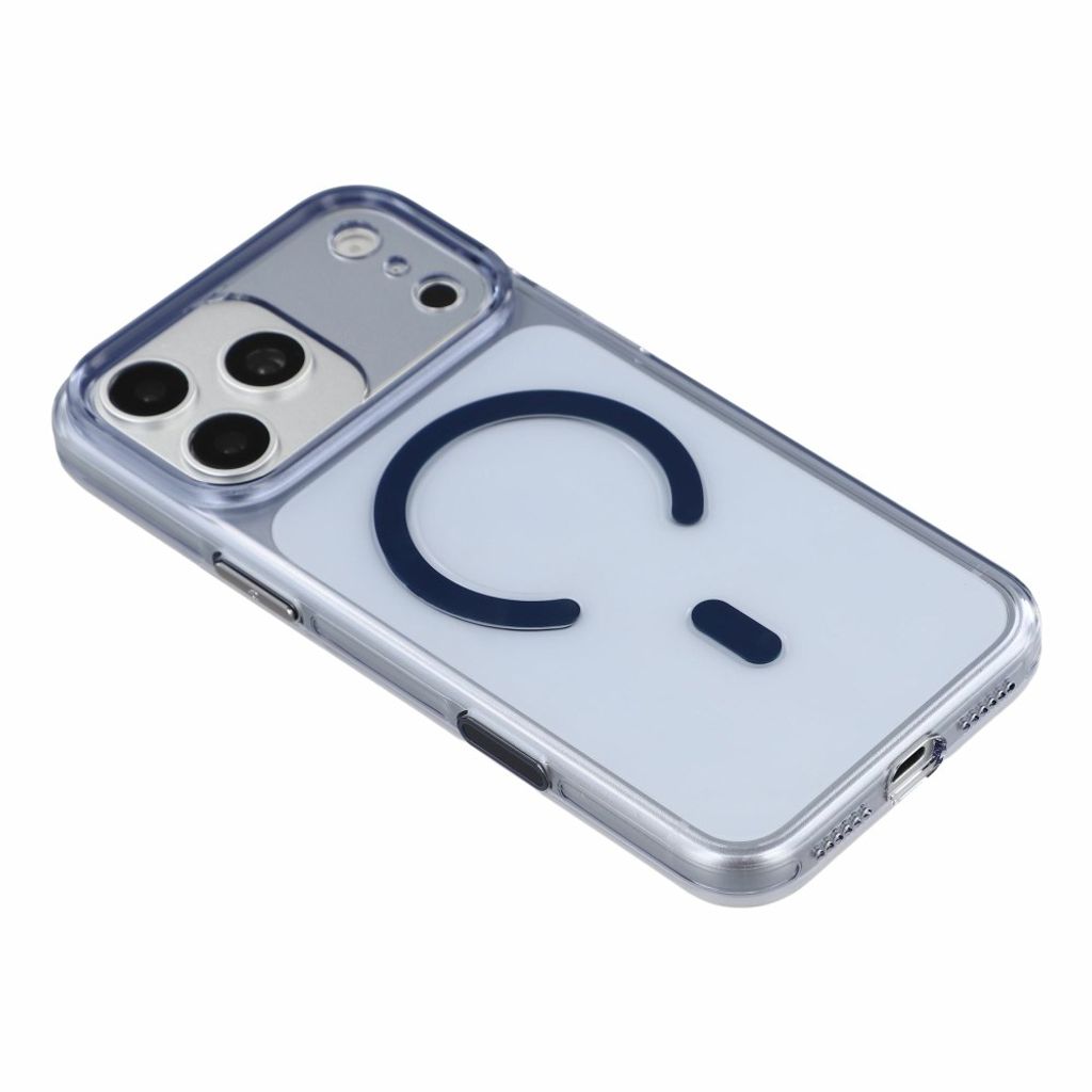 iPhone 18 Pro Max/17 Pro Max genomskinligt MagSafe-skal, blå, bild 4