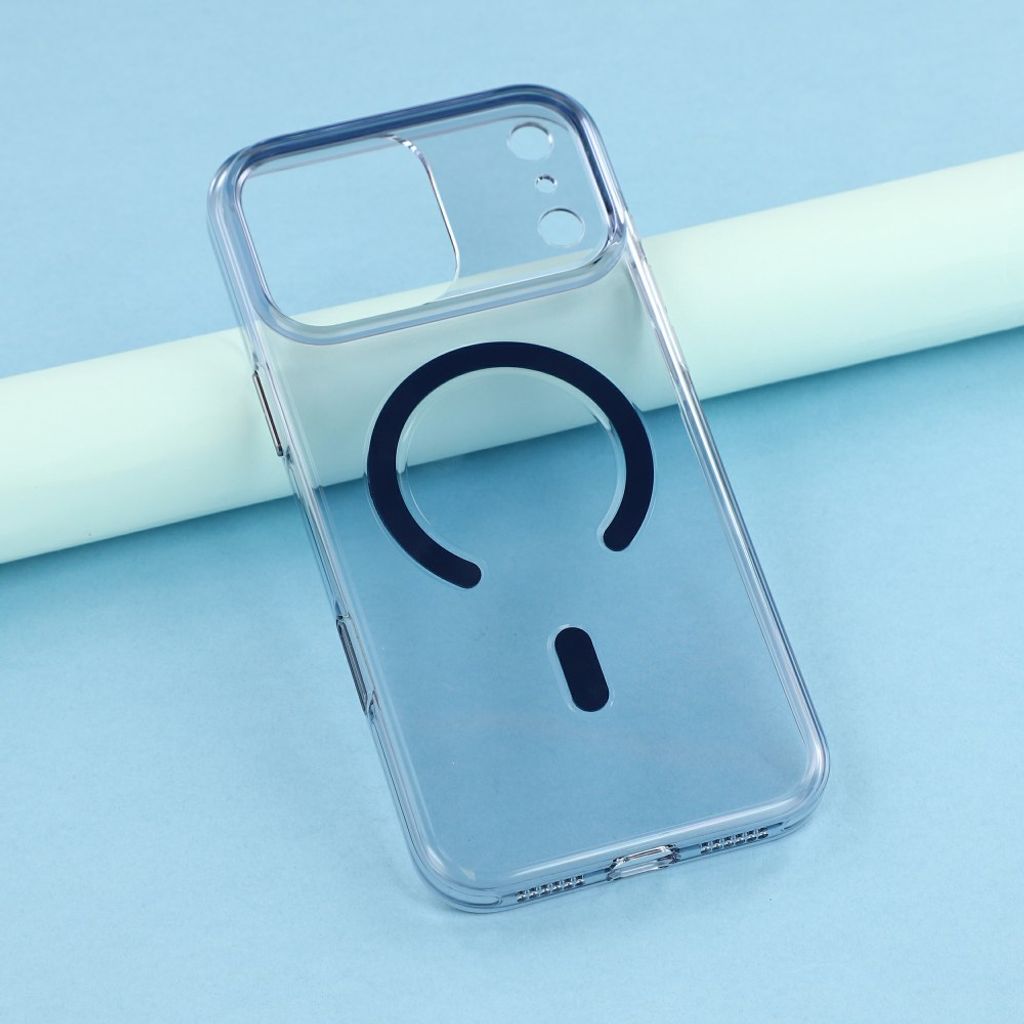 iPhone 18 Pro Max/17 Pro Max genomskinligt MagSafe-skal, blå, bild 6