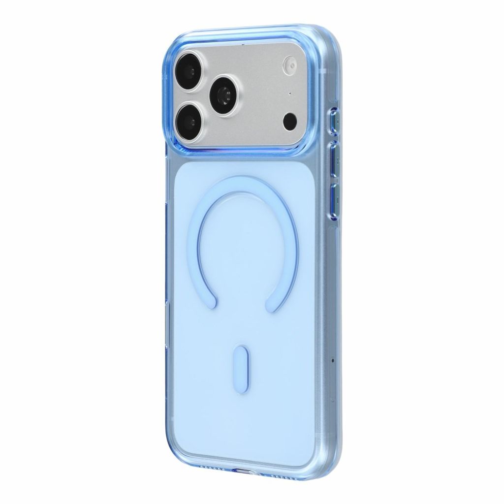 iPhone 18 Pro Max/17 Pro Max genomskinligt MagSafe-skal, ljusblå, bild 3