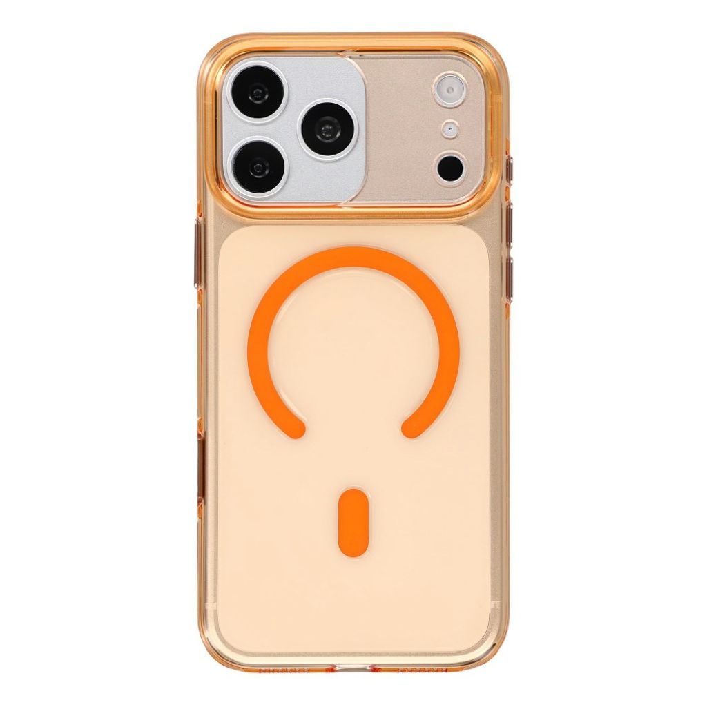 iPhone 18 Pro Max/17 Pro Max genomskinligt MagSafe-skal, orange, bild 2