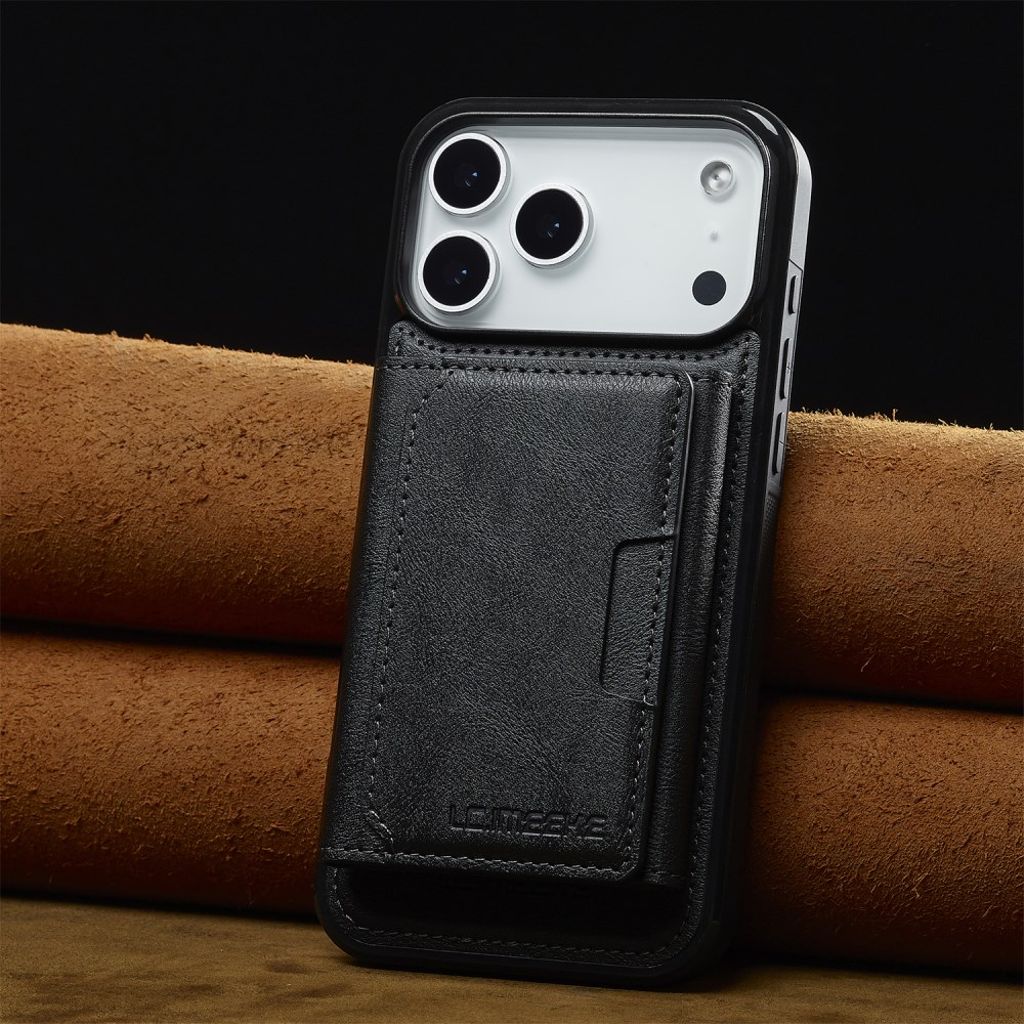 iPhone 18 Pro Max/17 Pro Max MagSafe-skal med löstagbar plånbok, svart, bild 5
