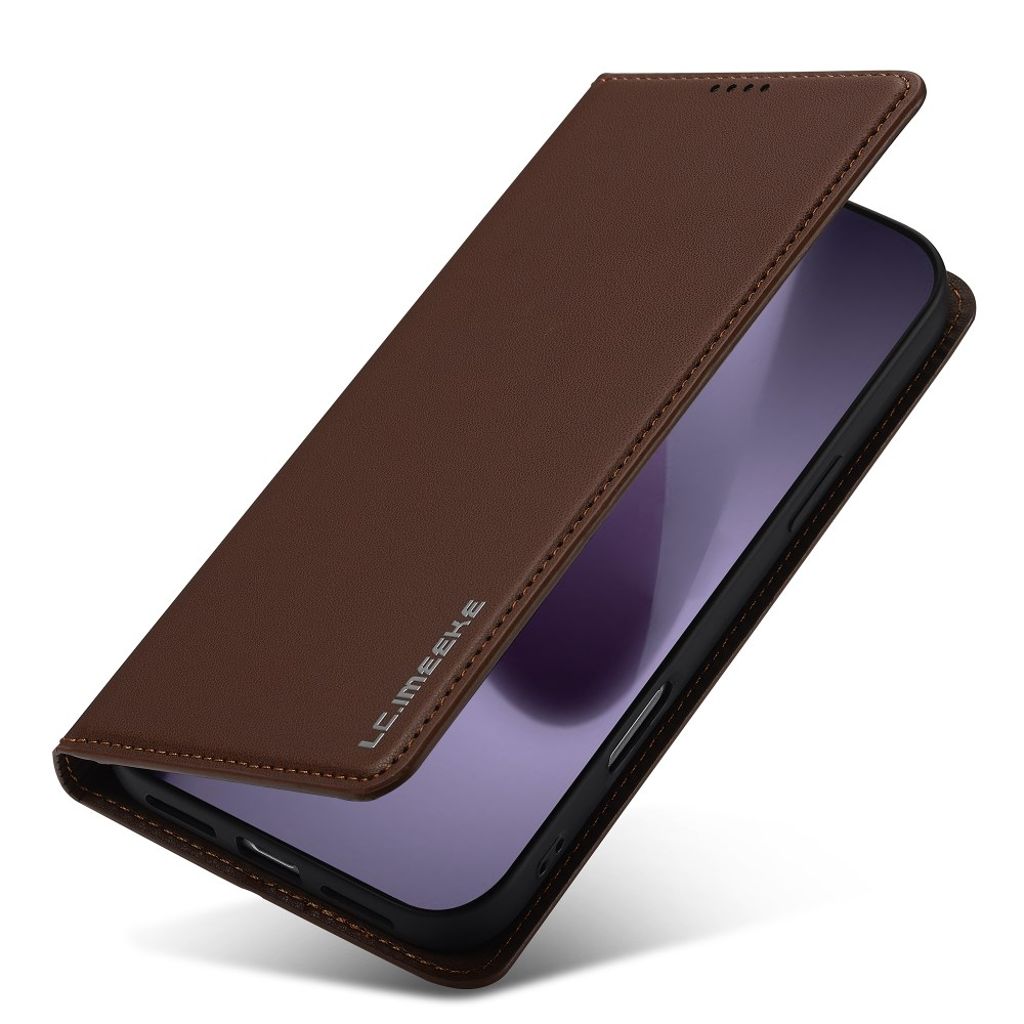 iPhone 18 Pro Max/17 Pro Max vattenavvisande plånboksfodral, brun, bild 5