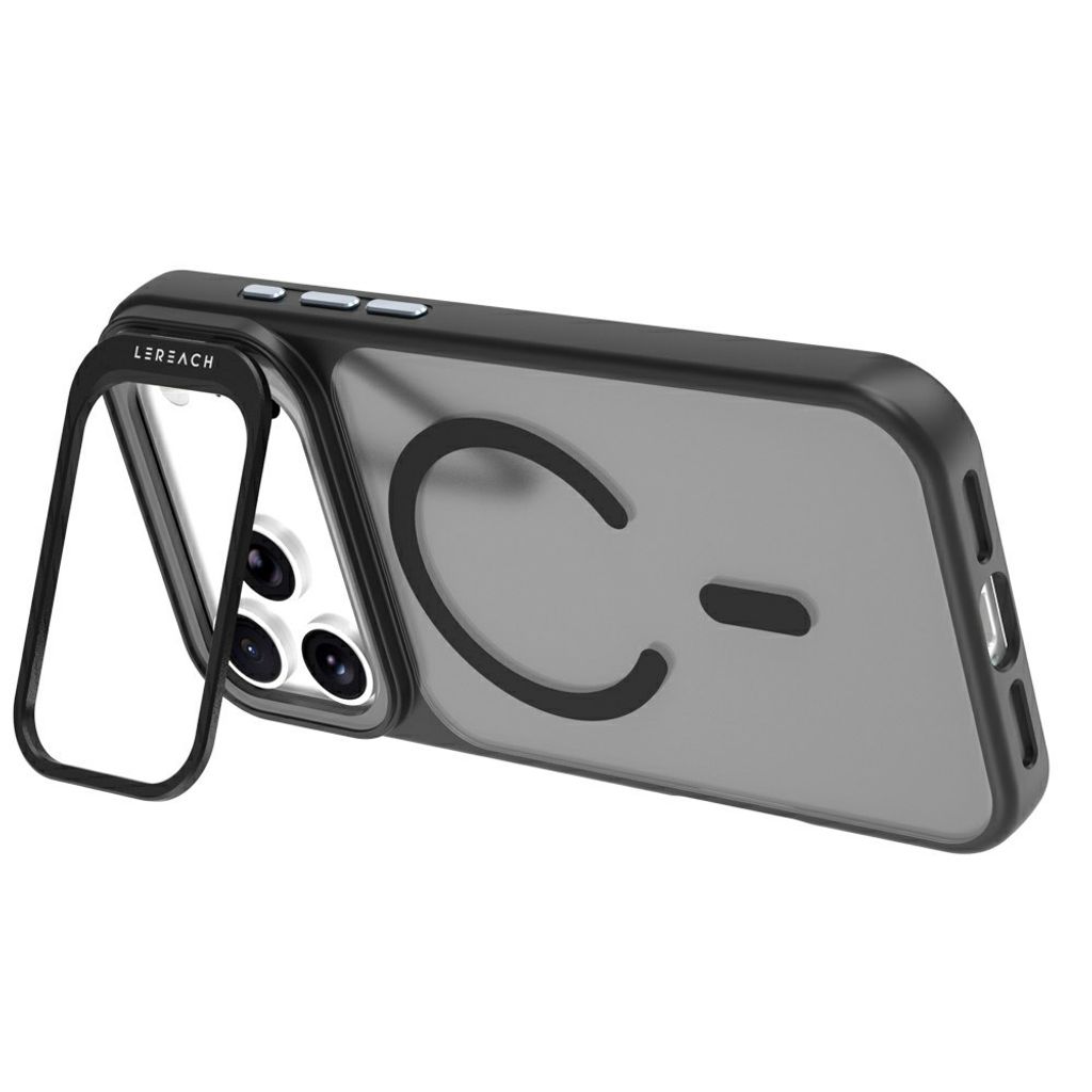 iPhone 18 Pro Max/17 Pro Max MagSafe-skal med stativ, svart, bild 4