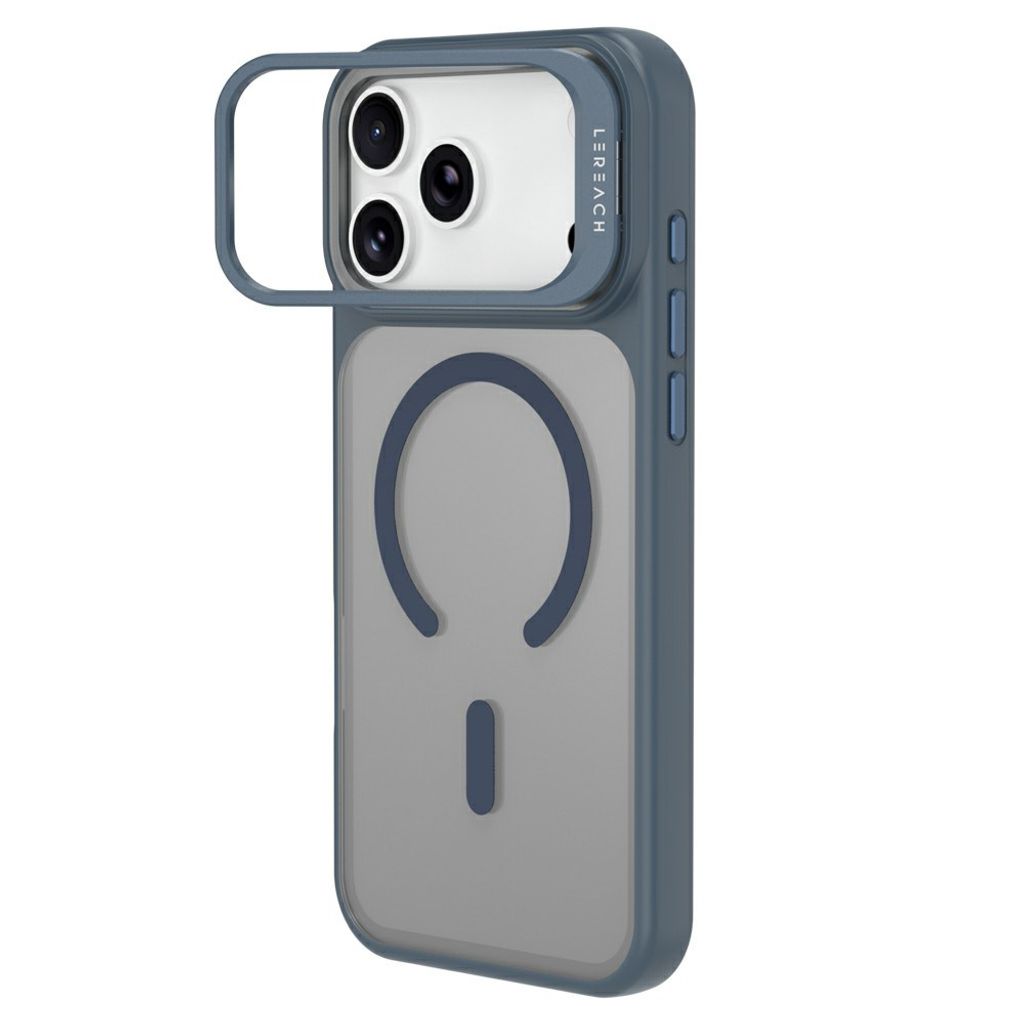 iPhone 18 Pro Max/17 Pro Max MagSafe-skal med stativ, blå, bild 3