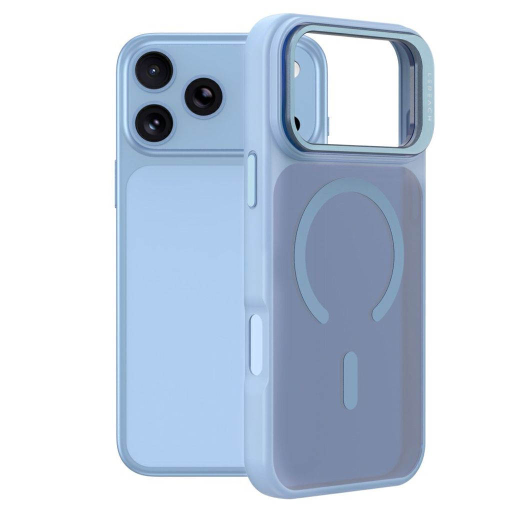iPhone 18 Pro Max/17 Pro Max MagSafe-skal med stativ, ljusblå, bild 2