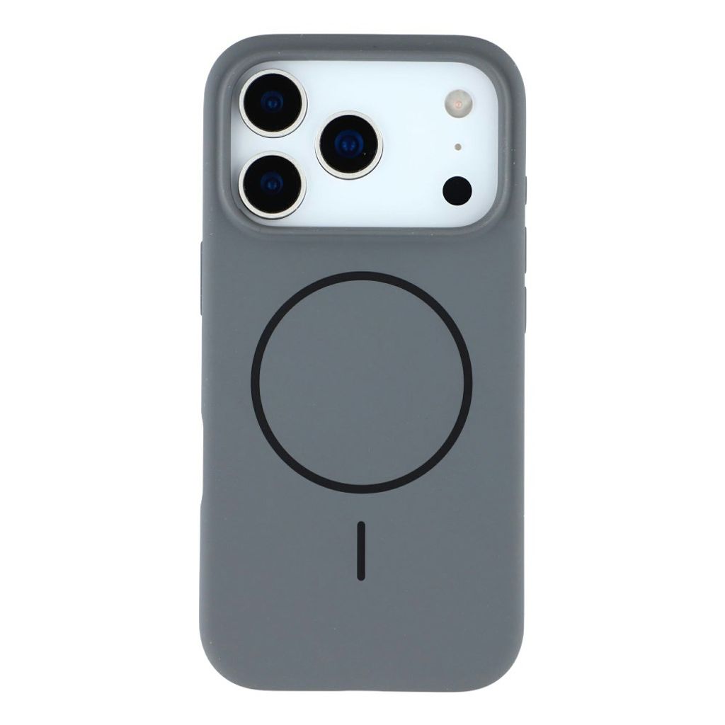iPhone 18 Pro Max/17 Pro Max slimmat MagSafe-skal i silikon, mörkgrå, bild 2