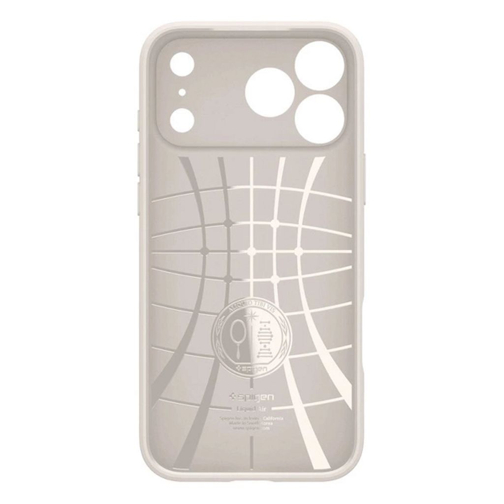 iPhone 18 Pro Max/17 Pro Max slimmat skal med luftkuddar, naturtitan, bild 4
