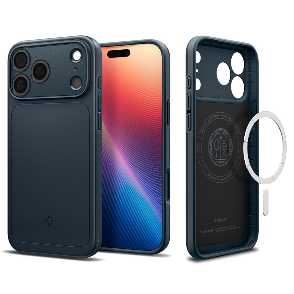iPhone 18 Pro Max/17 Pro Max tunt och lätt MagSafe-skal, mörkblå, bild 2