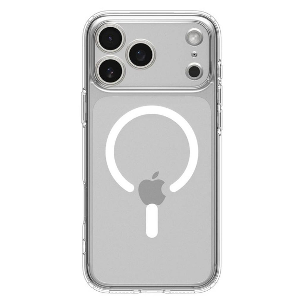 iPhone 18 Pro Max/17 Pro Max genomskinligt MagSafe-skal med luftkuddar, vit, bild 5