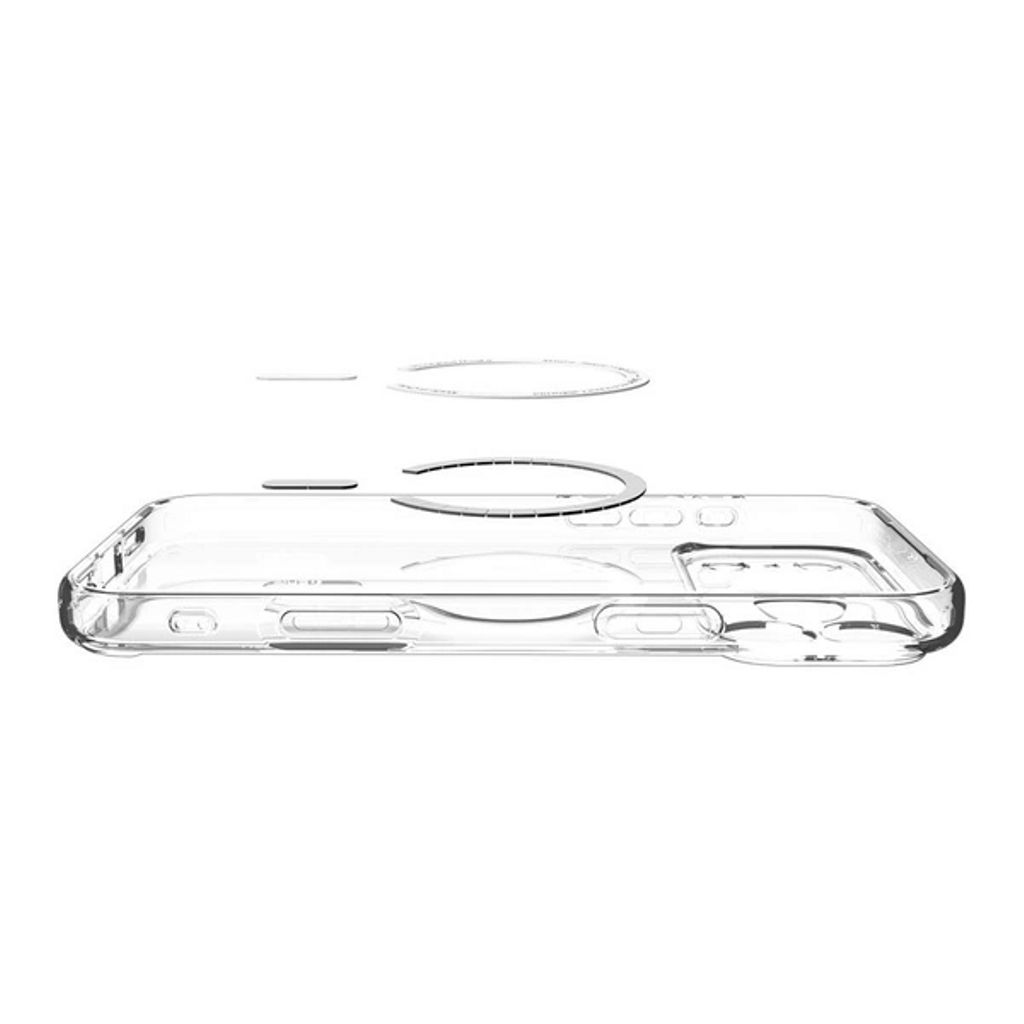iPhone 18 Pro Max/17 Pro Max frostat MagSafe-skal med luftkuddar, vit, bild 2