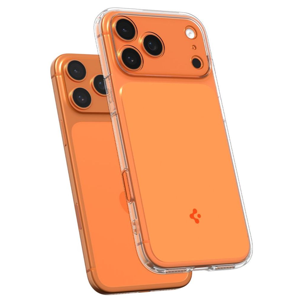 iPhone 18 Pro Max/17 Pro Max MagSafe-skal med kameraknapp och luftkuddar, orange, bild 8