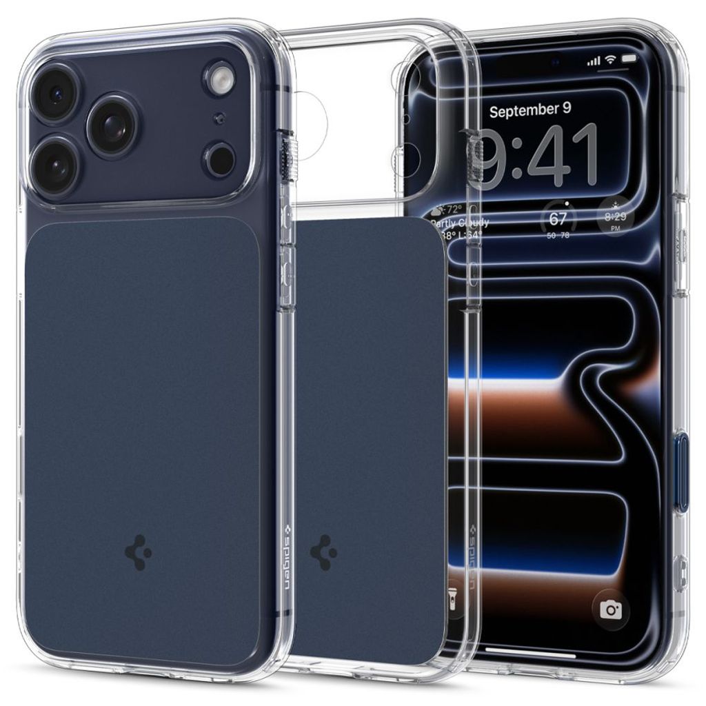 iPhone 18 Pro Max/17 Pro Max MagSafe-skal med kameraknapp och luftkuddar, marinblå, bild 3