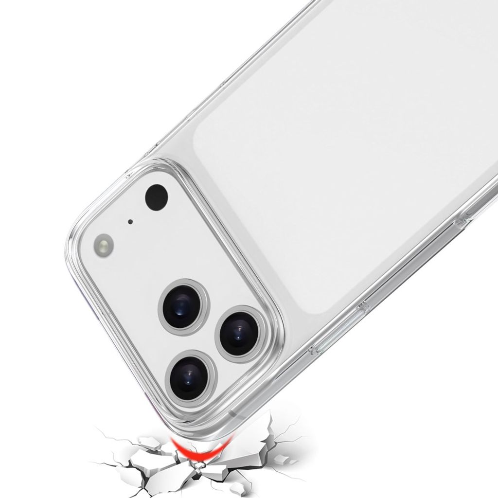 iPhone 18 Pro Max/17 Pro Max genomskinligt TPU-skal, bild 7
